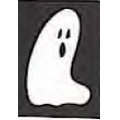 Mylar Shapes Ghost (5")
